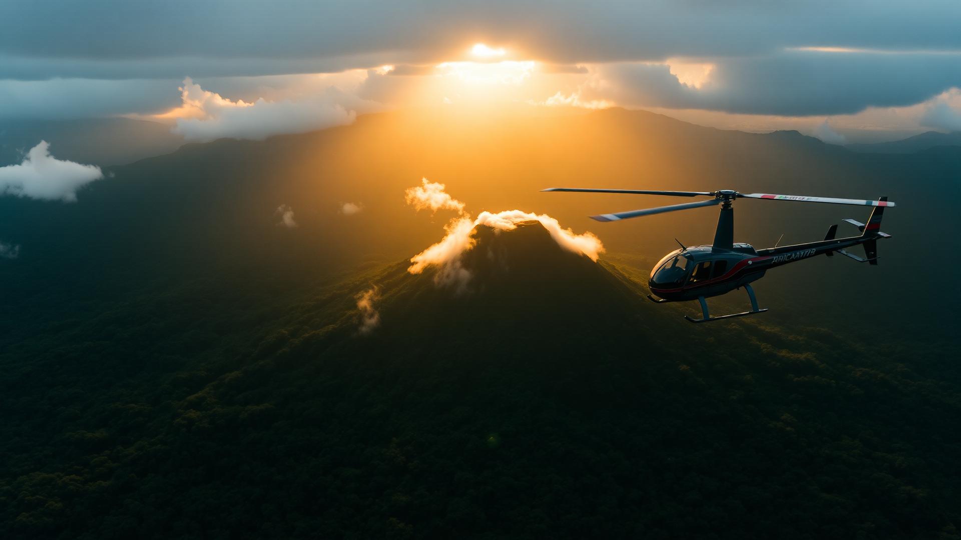 Costa Rica — private helicopter ecotour circuit hero image