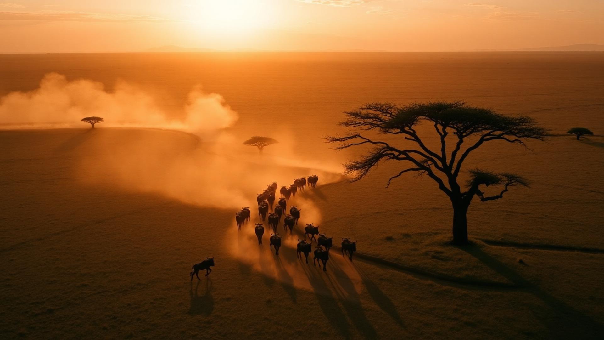 Kenya Safari — private helicopter ecotour circuit hero image